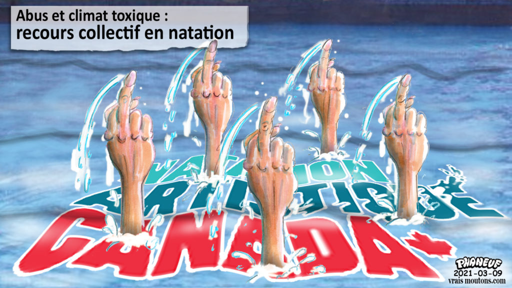 21 03 09 Natation Artistique Canada Abus Caricaturiste Phaneuf